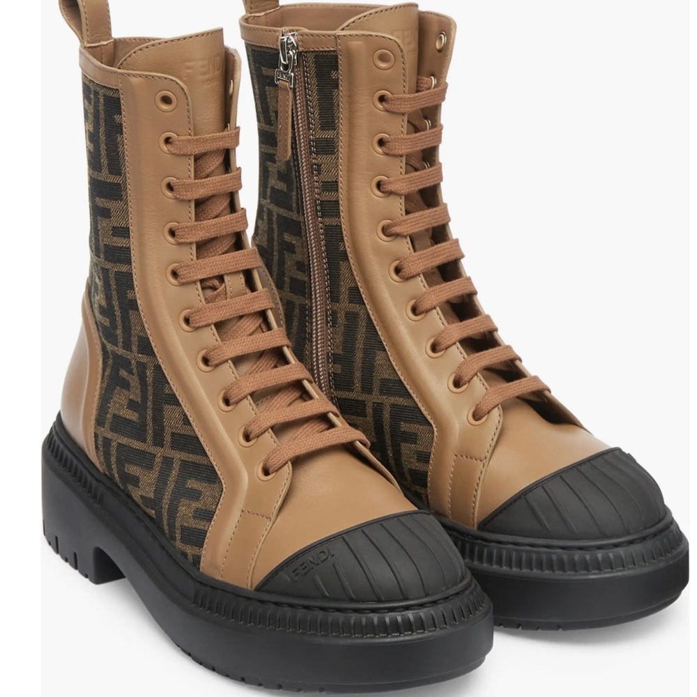 FF Domino Cap Toe Combat Boot (Women)